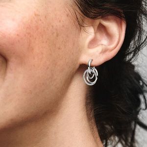 Pandora Family Always Encircled Hoop Earrings $95 Mother’s Day